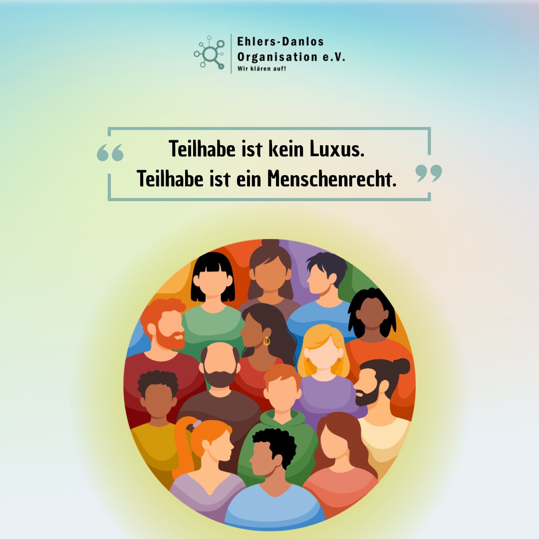 Teilhabe ist kein Luxus. Teilhabe ist ein Menschenrecht. 