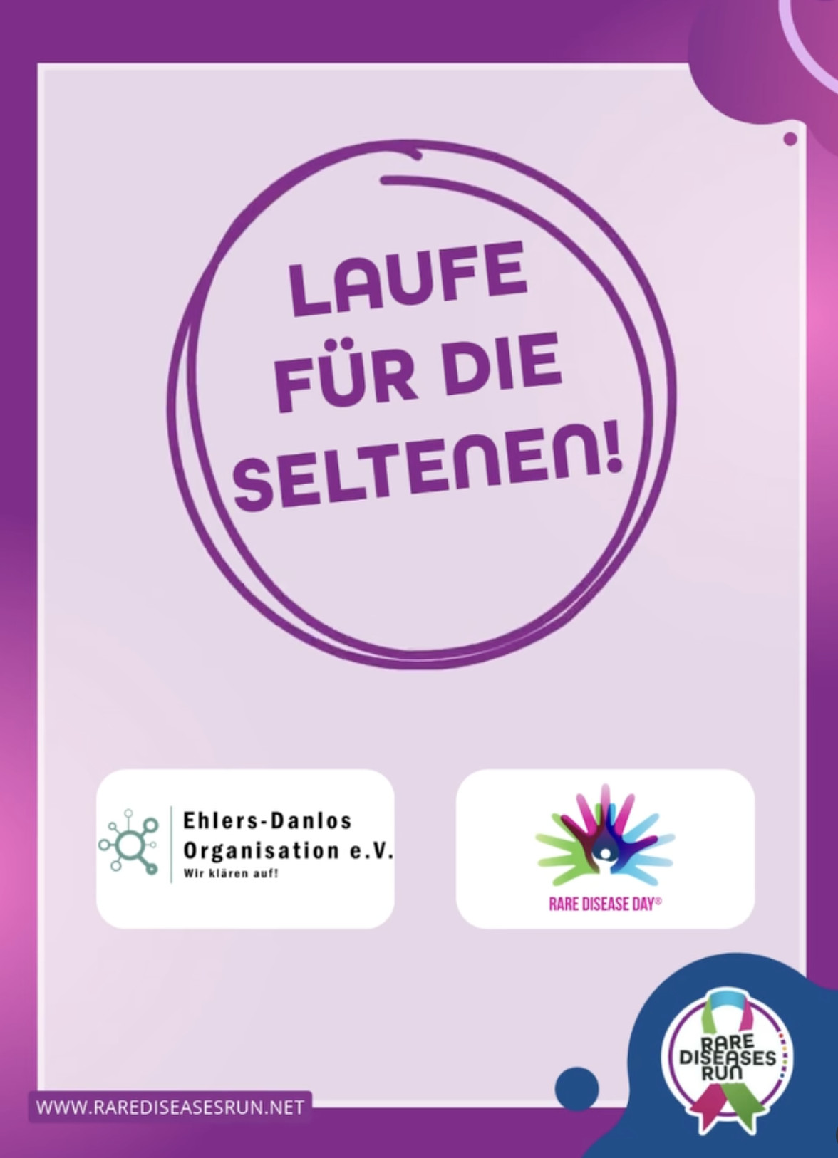 Wir sind 2026 beim Rare Diseases Run mit dabei!
